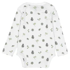 Kinder OSDM Babykleidung|2 Real Madrid Baby Bandanas Grün/Weiß