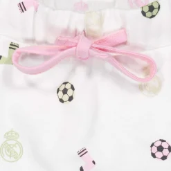 Kinder OSDM Babykleidung|2 Real Madrid Baby Bandanas Grün/Weiß