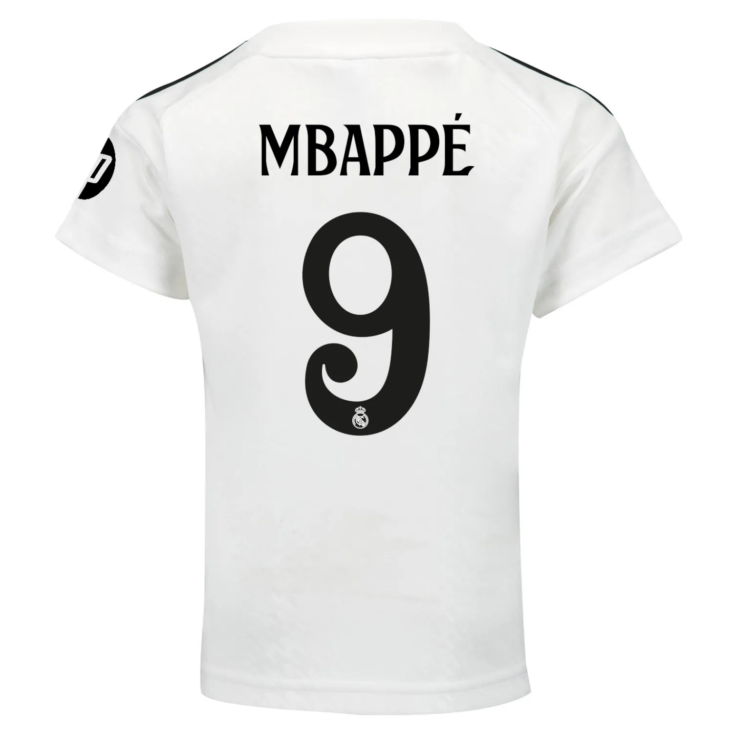 Kinder Adidas España, S.A.U Babykleidung|Baby Mbappé Heimausrüstung 24/25 Weiß