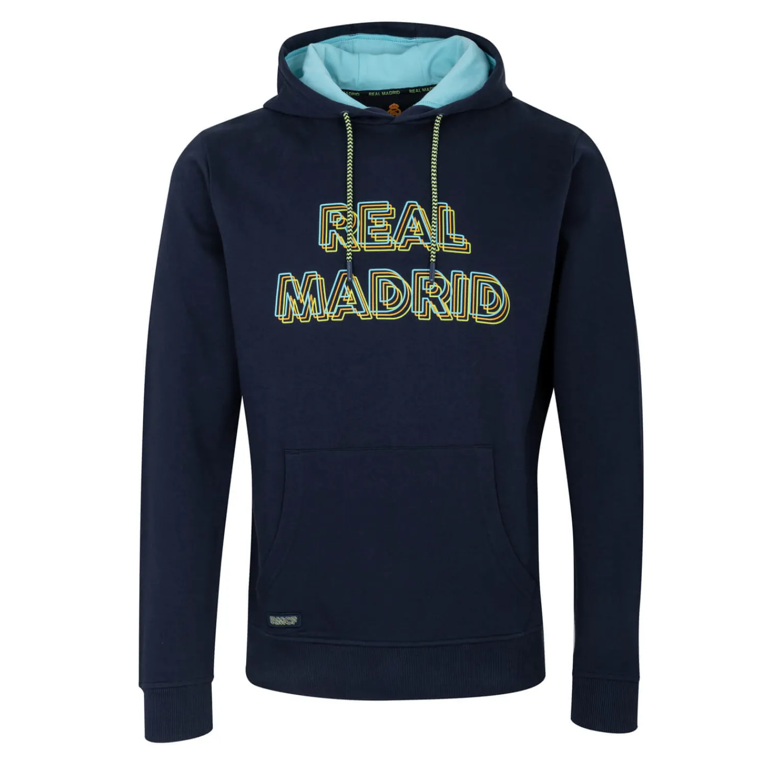 Herren Foundry Sweatshirts|Bernabeu Neon Lichter Sweatshirt Hoodie drucken blau
