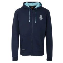 Herren Foundry Sweatshirts|Bernabeu Neonlichter Herren Sweatshirt Hoodie Reißverschluss Blau