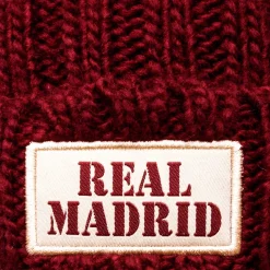 Project Rogers & JLK, S.L. Beanies|Bommelmütze Burgunderrot