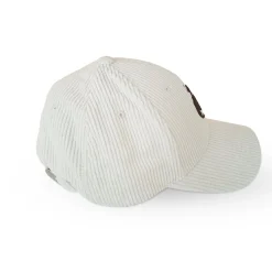 Damen Project Rogers & JLK, S.L. Caps|Hüte|Cap Wappen Cord Beige Real Madrid