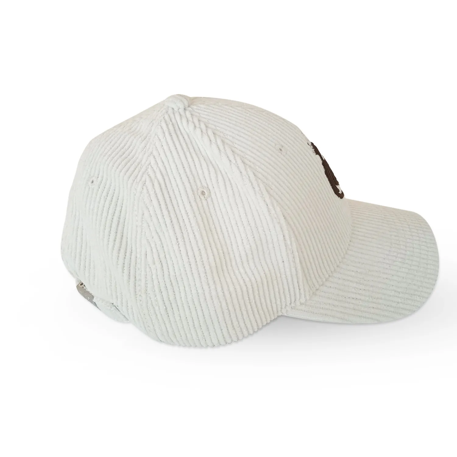 Damen Project Rogers & JLK, S.L. Caps|Hüte|Cap Wappen Cord Beige Real Madrid