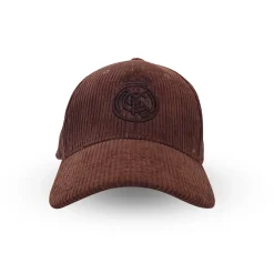 Damen Project Rogers & JLK, S.L. Caps|Hüte|Cap Wappen Cord Braun Real Madrid