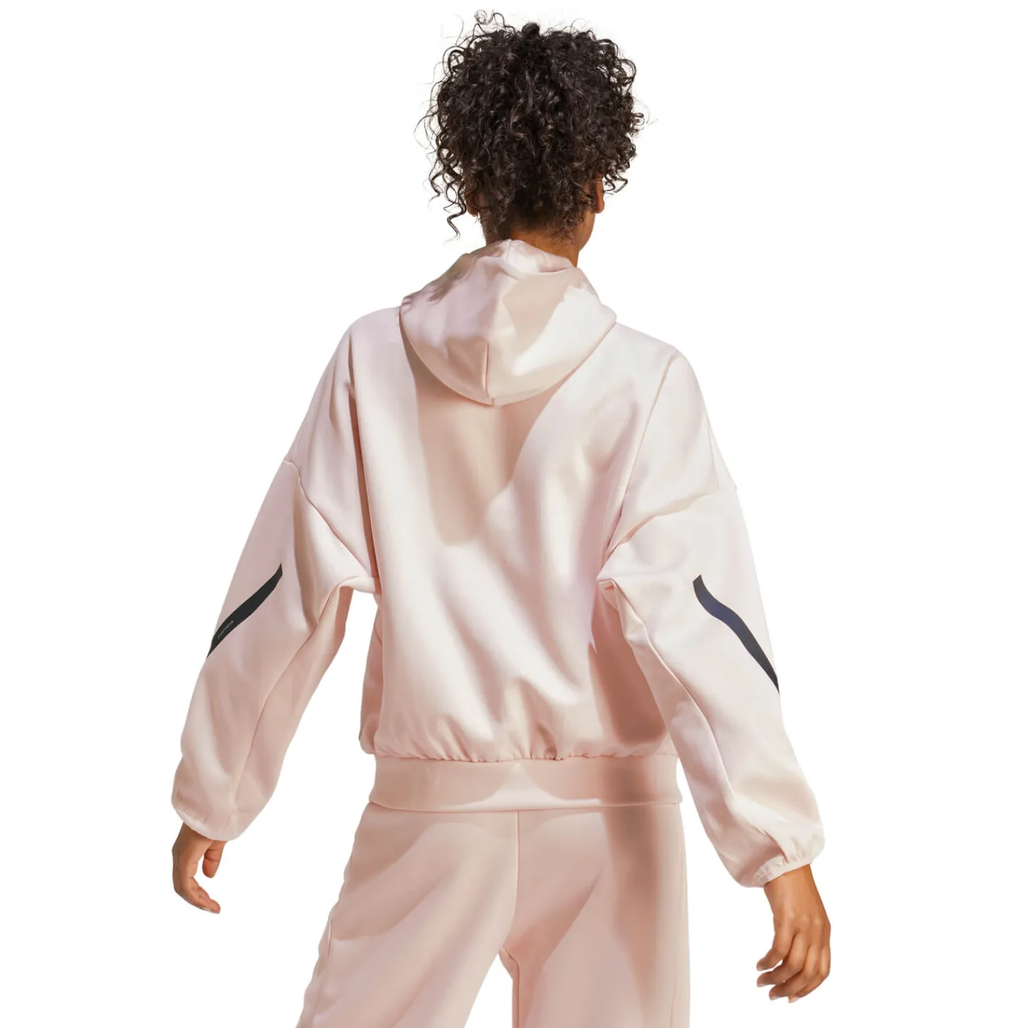 Damen Adidas España, S.A.U Sweatshirts|Trainingsanzüge|Damen adidas Badge Up Hoodie Hellrosa
