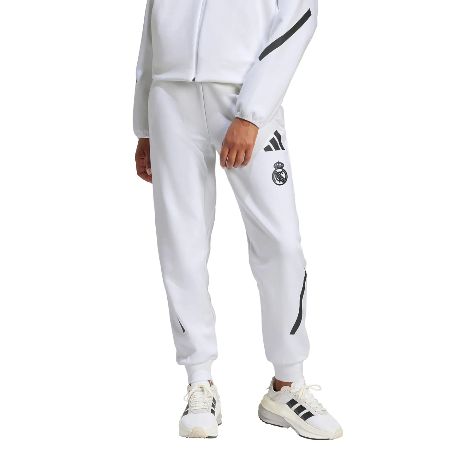 Damen Adidas España, S.A.U Hosen|Trainingsanzüge|Damen adidas Badge Up Hose Weiß