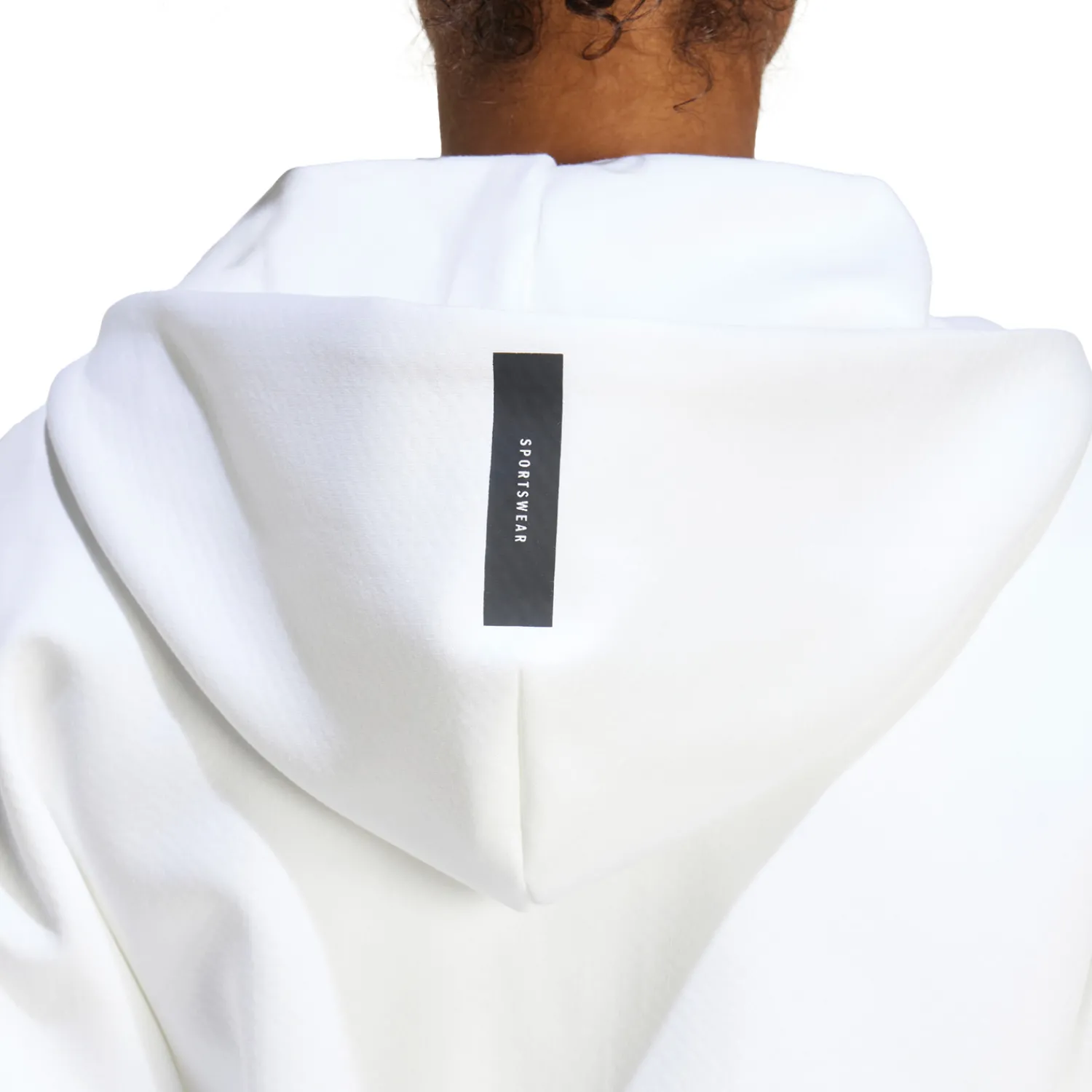 Damen Adidas España, S.A.U Trainingsanzüge|T-Shirts|Damen adidas Badge Up Kapuzenjacke Weiß
