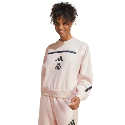 Damen Adidas España, S.A.U Sweatshirts|Trainingsanzüge|Damen adidas Badge Up Sweatshirt Hellrosa