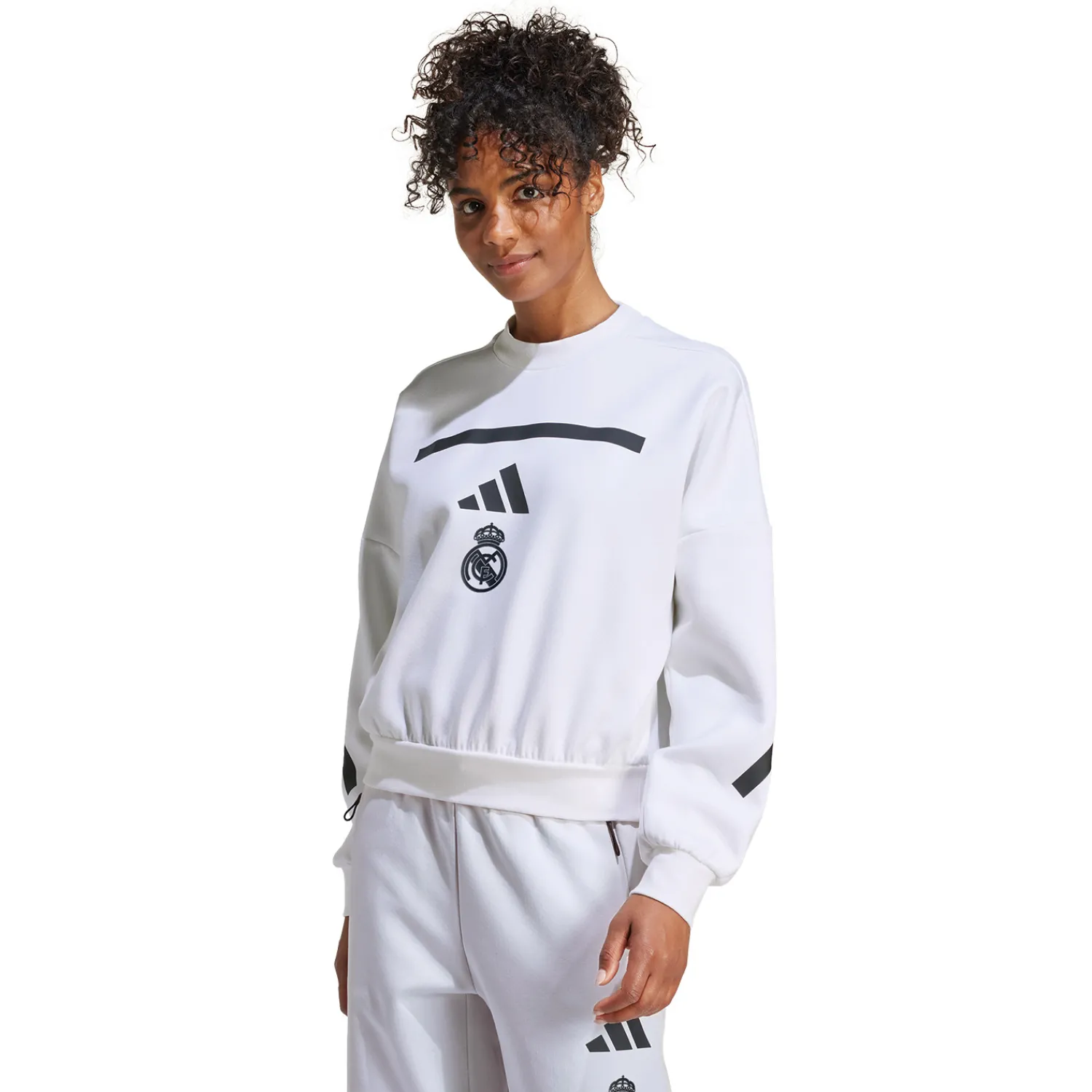 Damen Adidas España, S.A.U Sweatshirts|Trainingsanzüge|Damen adidas Badge Up Sweatshirt Weiß