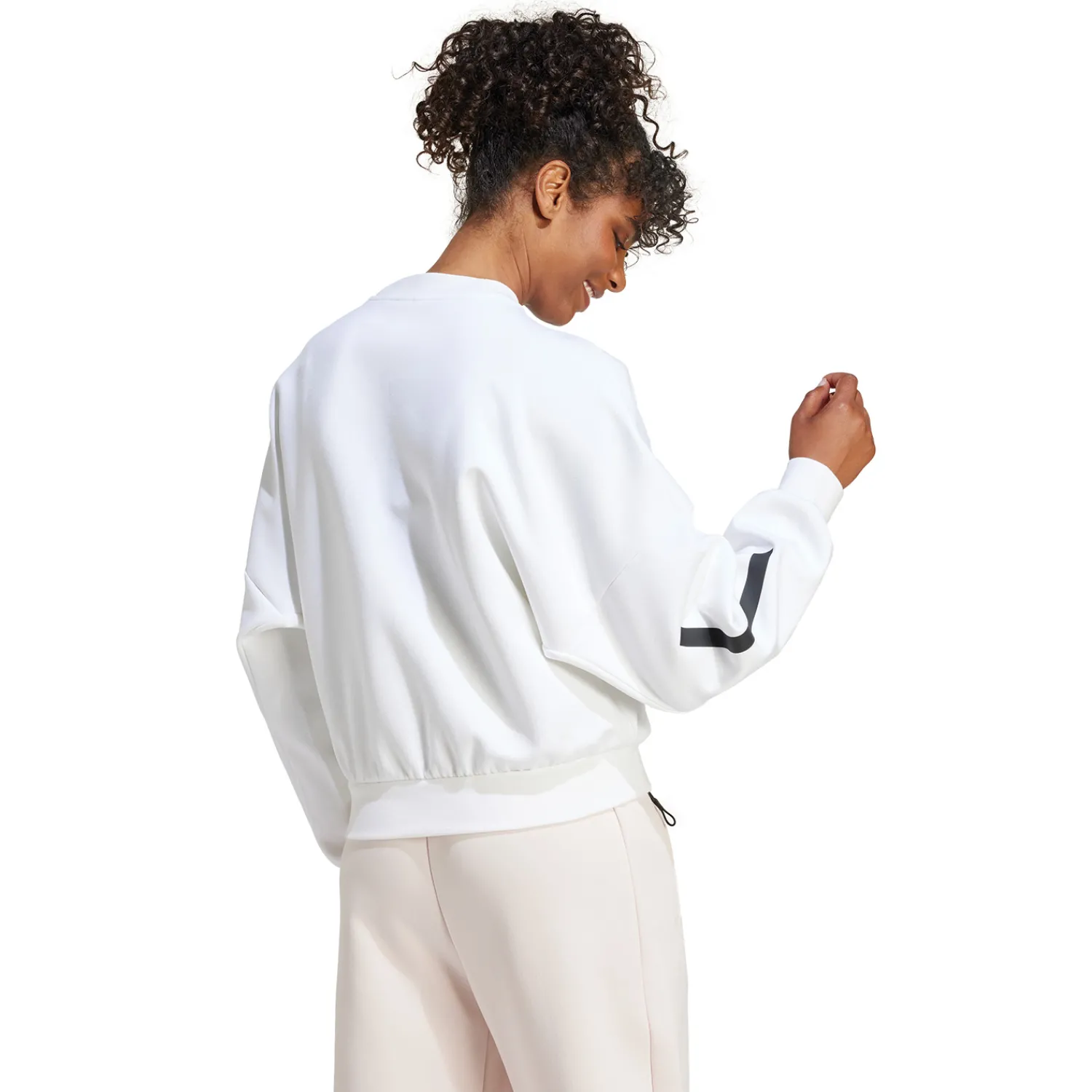 Damen Adidas España, S.A.U Sweatshirts|Trainingsanzüge|Damen adidas Badge Up Sweatshirt Weiß
