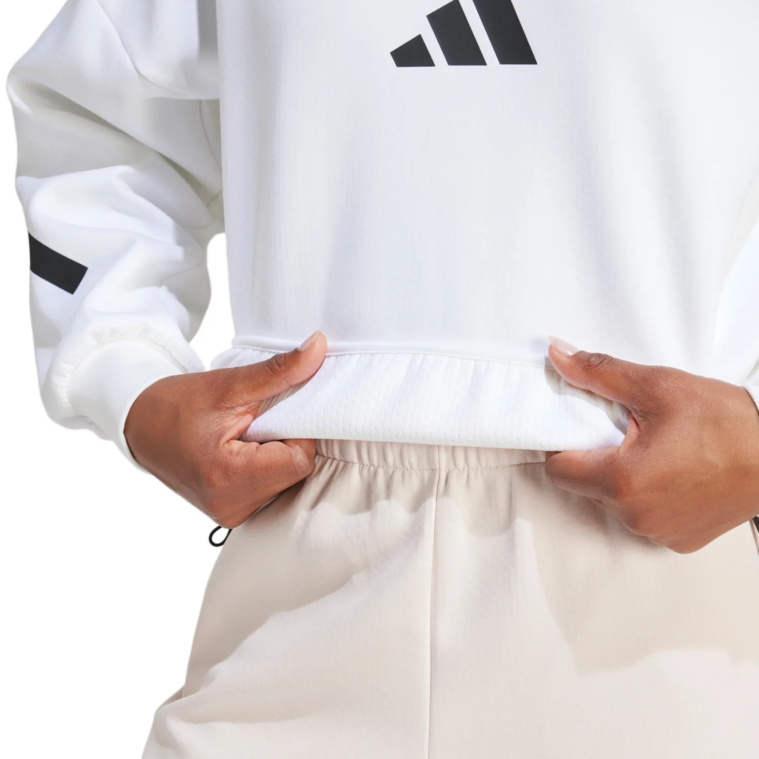 Damen Adidas España, S.A.U Sweatshirts|Trainingsanzüge|Damen adidas Badge Up Sweatshirt Weiß