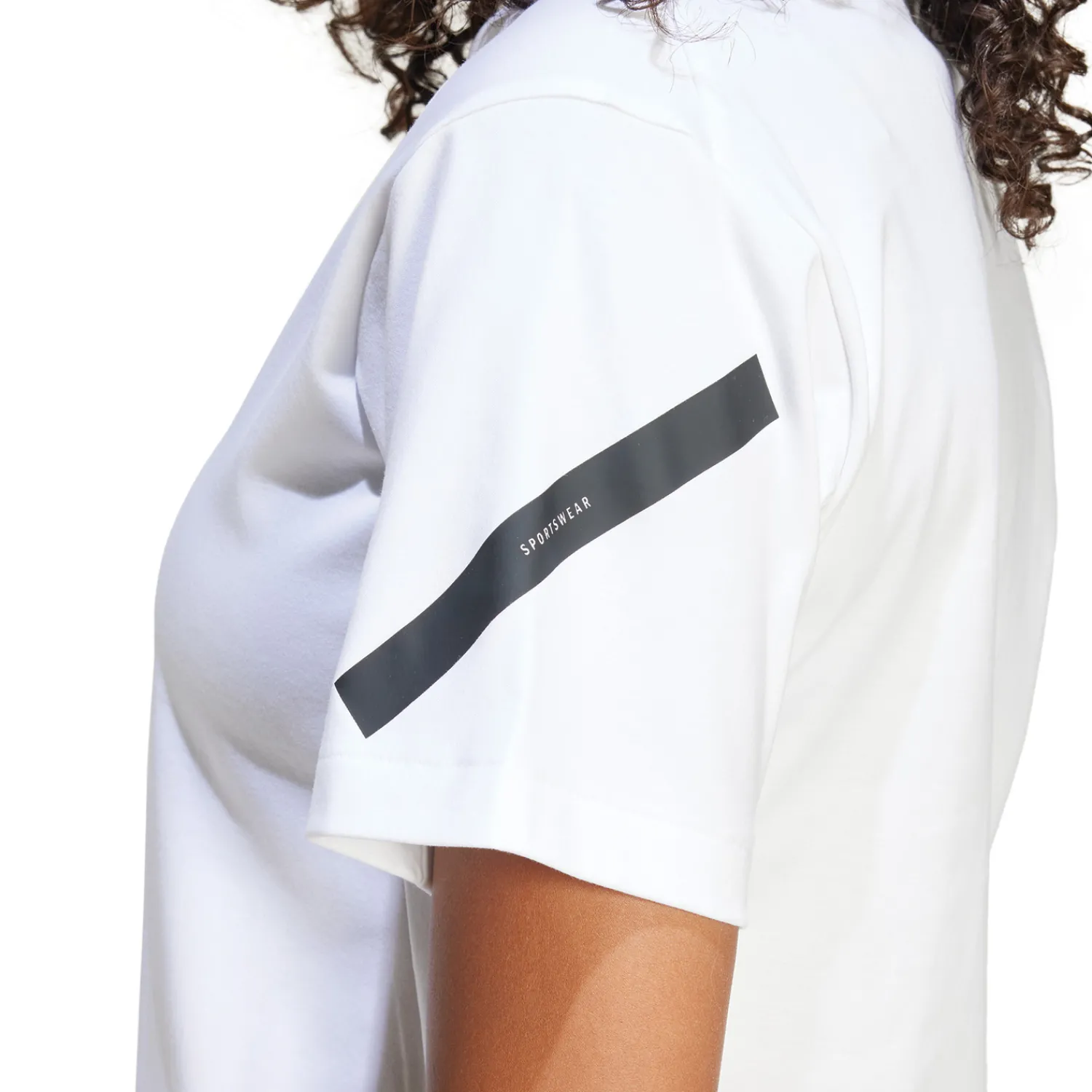 Damen Adidas España, S.A.U T-Shirts|Trainingsanzüge|Damen adidas Badge Up T-Shirt Weiß