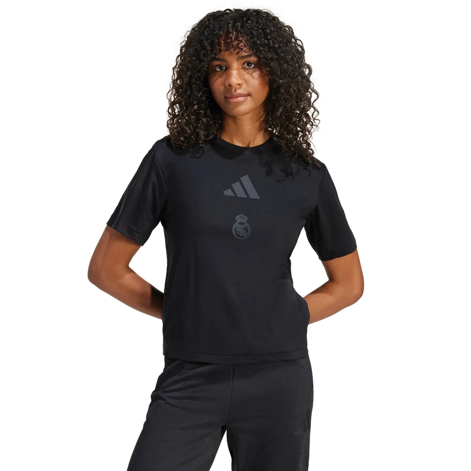 Damen Adidas España, S.A.U T-Shirts|Trainingsanzüge|Damen adidas Badge Up T-Shirt Schwarz