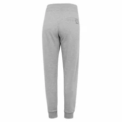 Damen T&F Hosen|Damen Essentials Trainingshose Hellgrau