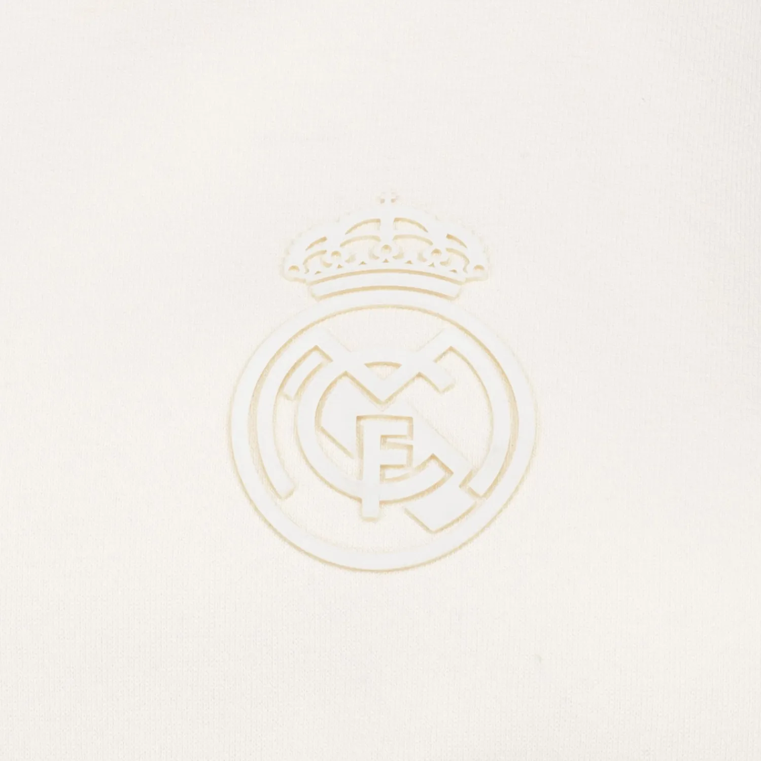 Damen Foundry Sweatshirts|Damen Real Madrid Ladies Vintage Hoodie Cremeweiß