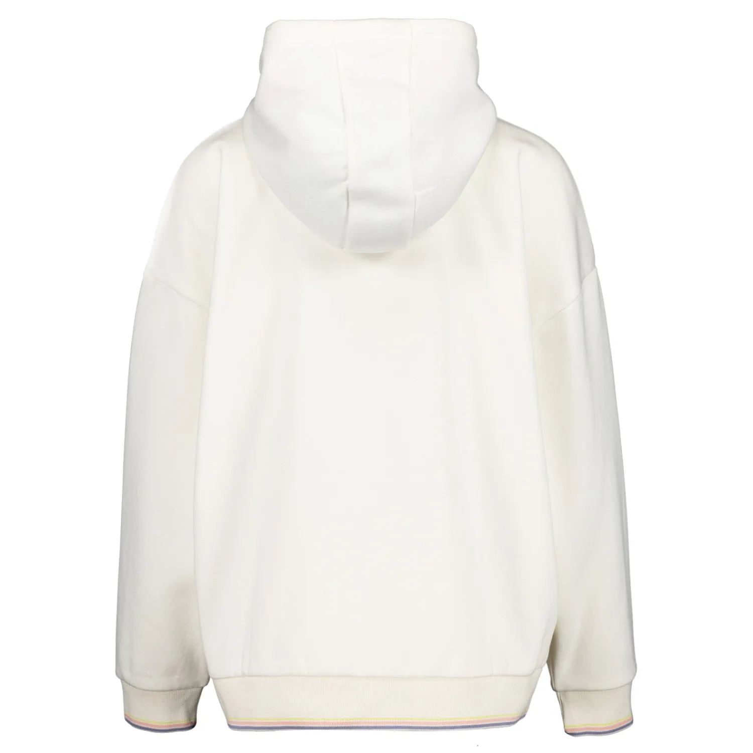 Damen Foundry Sweatshirts|Damen Real Madrid Ladies Vintage Hoodie Cremeweiß
