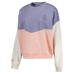 Damen Foundry Sweatshirts|Damen Real Madrid Ladies Vintage Panel Crewneck Sweatshirt