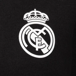 Damen OSDM Sweatshirts|Damen Sweatshirt ECO Essentials Real Madrid Schwarzes Schild