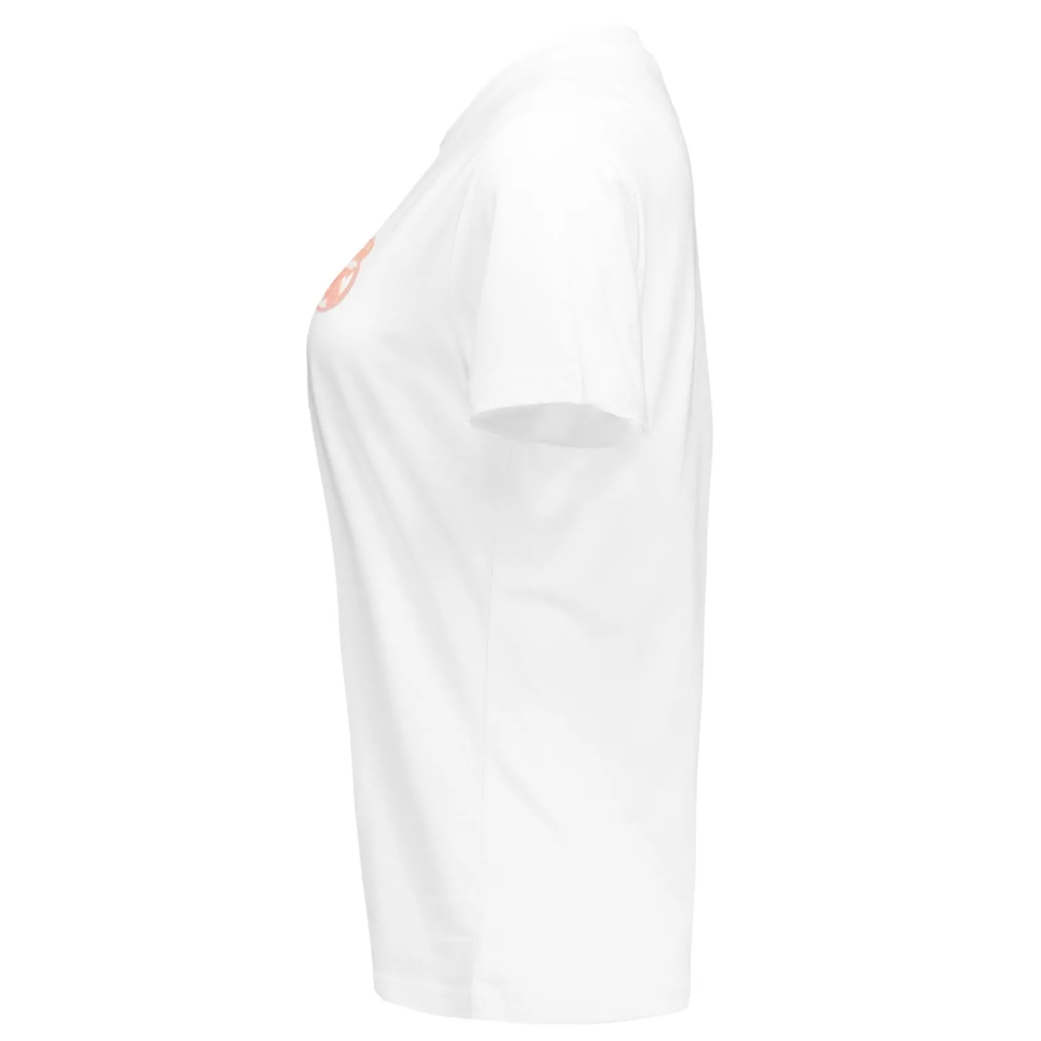 Damen OSDM T-Shirts|Damen-T-Shirt ECO Essentials Real Madrid Monocolour Shield Weiß