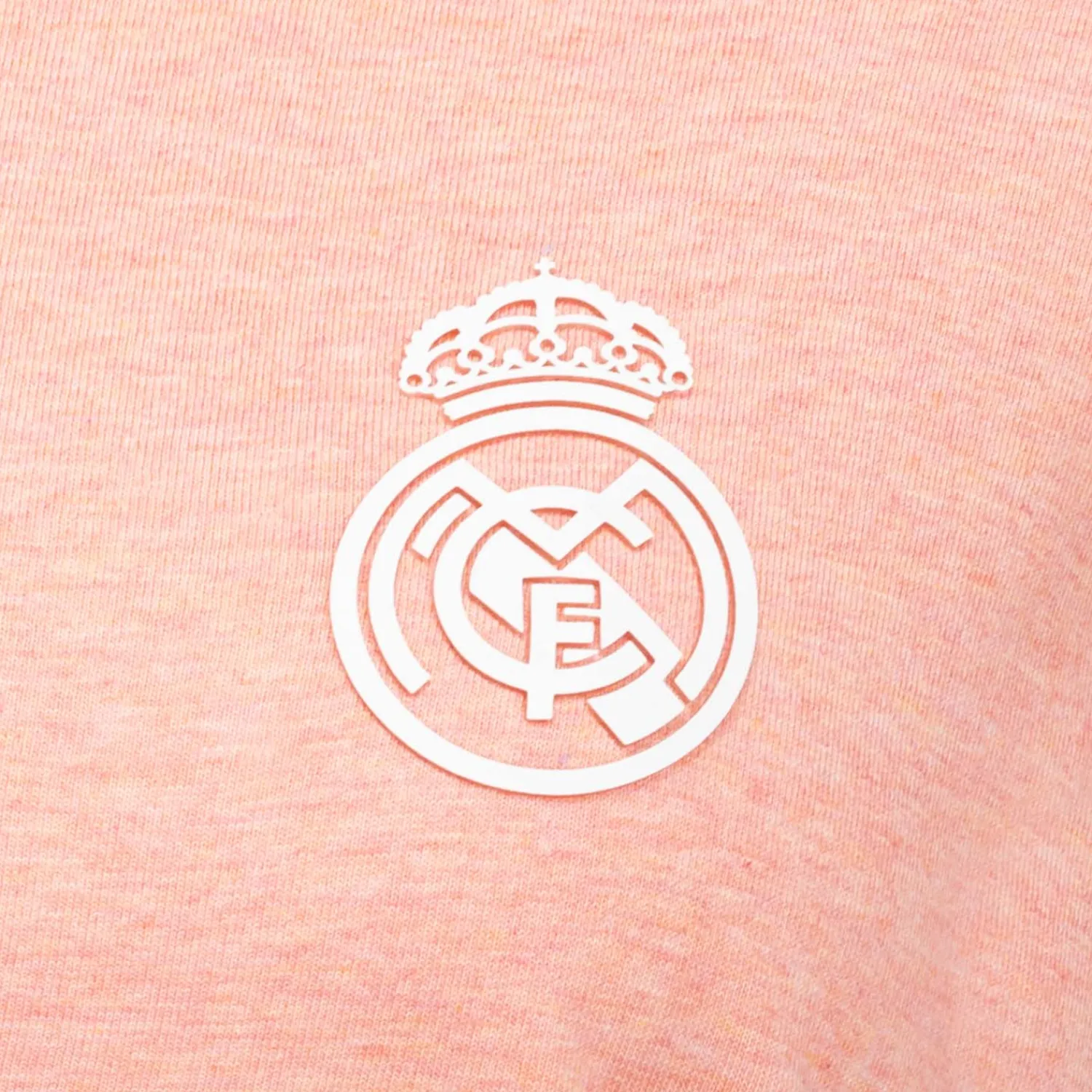 Damen OSDM T-Shirts|Damen-T-Shirt ECO Essentials Real Madrid Monocolour Shield Pink