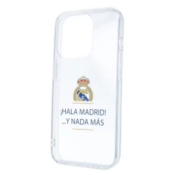 JLK Merchandising, S.L. Gehäuse|Handyhülle iPhone 14 Pro ¡Hala Madrid! Durchsichtig