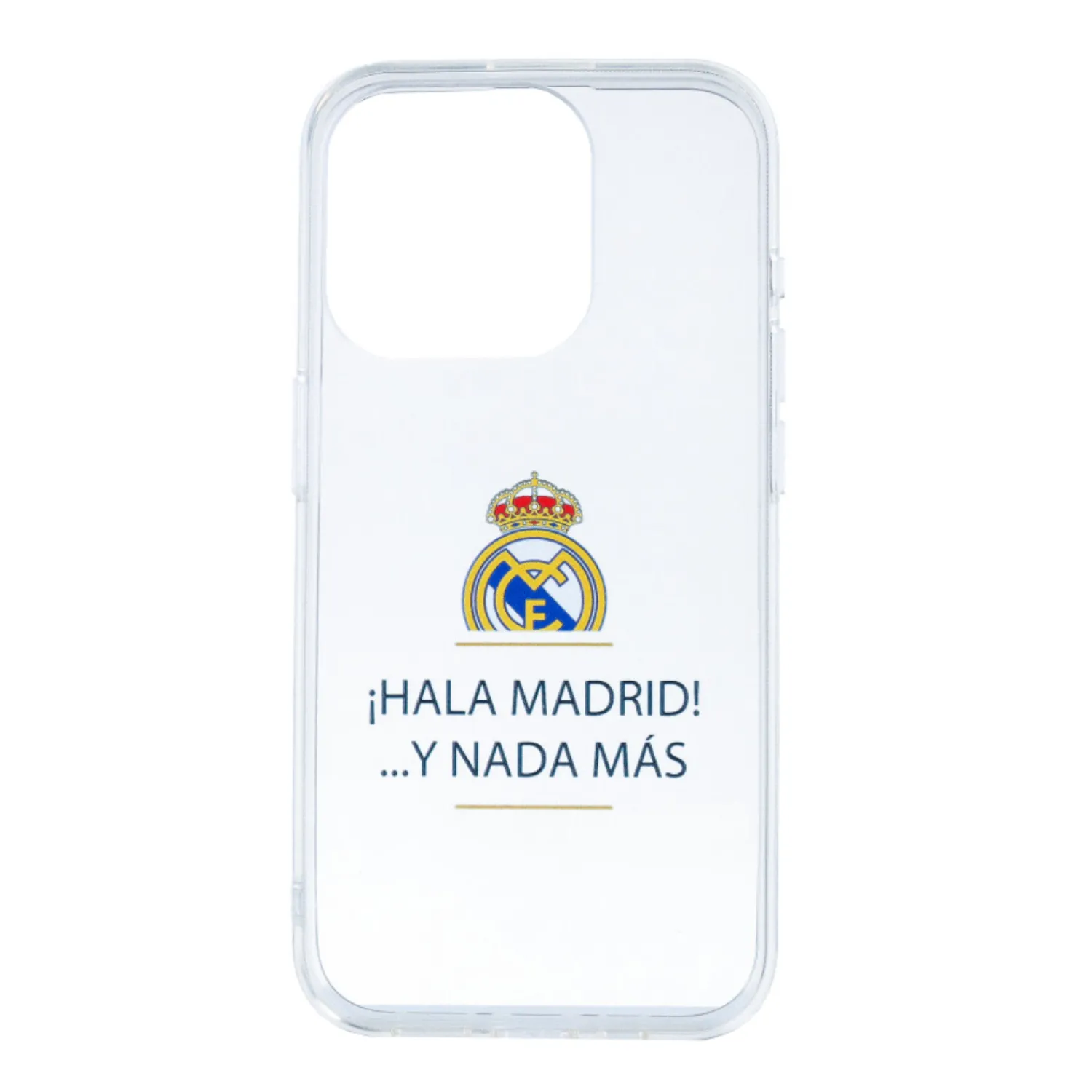 JLK Merchandising, S.L. Gehäuse|Handyhülle iPhone 15 Pro Max ¡Hala Madrid! Durchsichtig