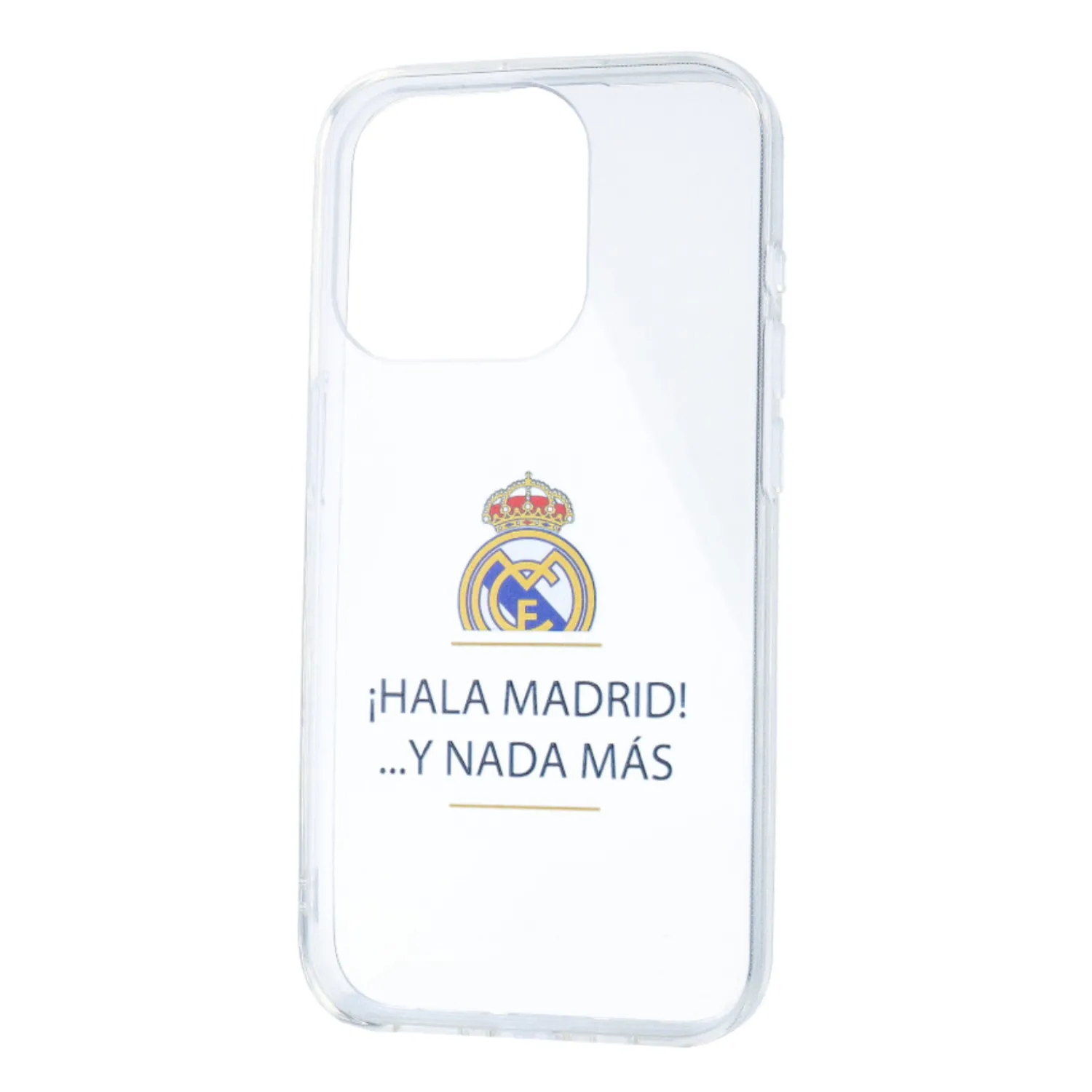 JLK Merchandising, S.L. Gehäuse|Handyhülle iPhone 15 Pro Max ¡Hala Madrid! Durchsichtig