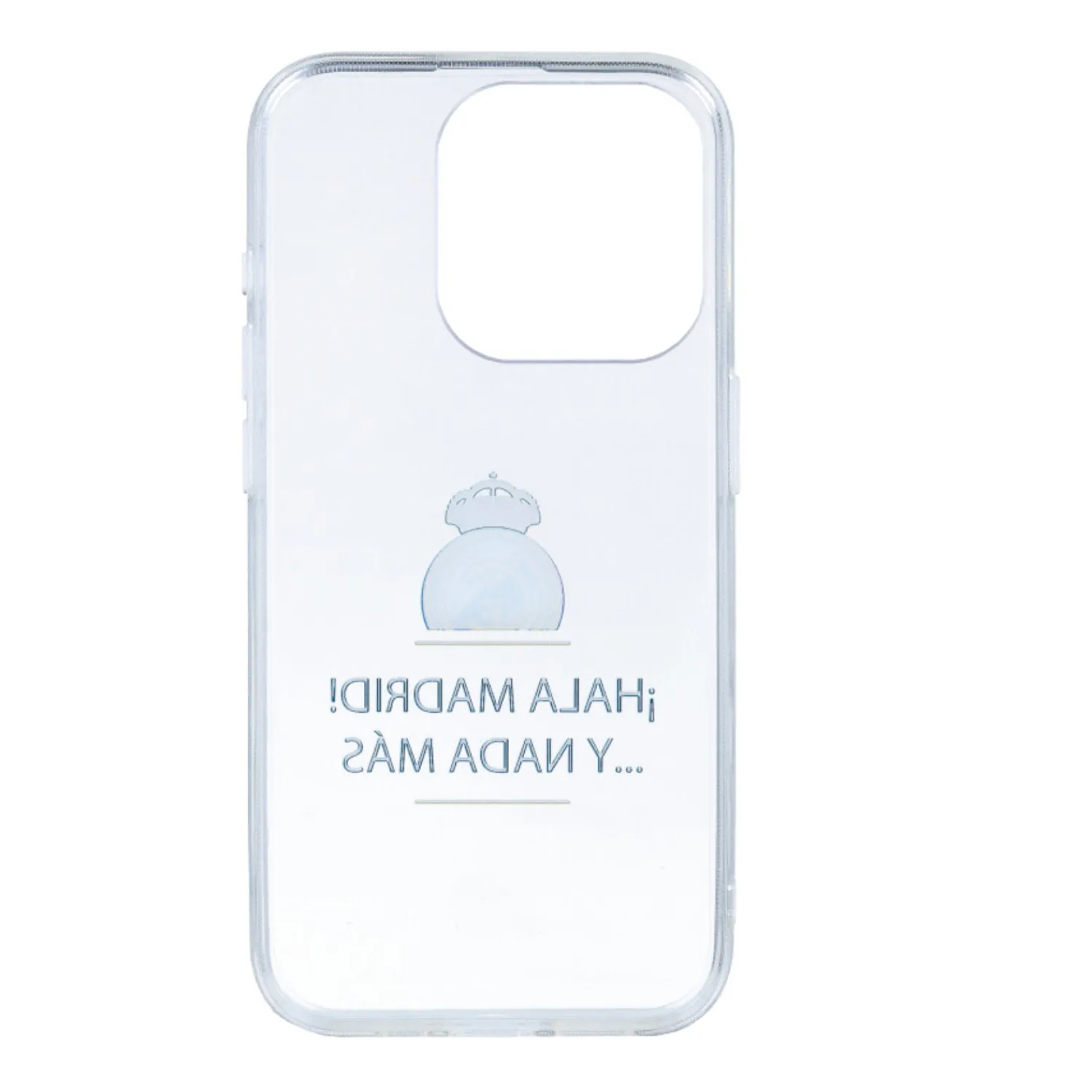 JLK Merchandising, S.L. Gehäuse|Handyhülle iPhone 15 Pro Max ¡Hala Madrid! Durchsichtig