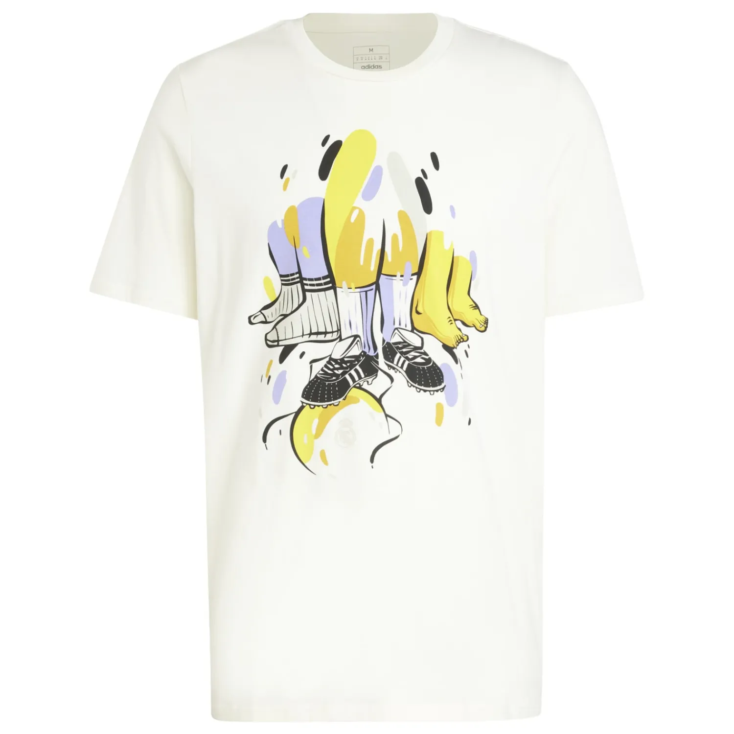 Herren Adidas España, S.A.U T-Shirts|Herren adidas Artist Pack T-Shirt Weiß 24/25