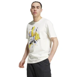 Herren Adidas España, S.A.U T-Shirts|Herren adidas Artist Pack T-Shirt Weiß 24/25