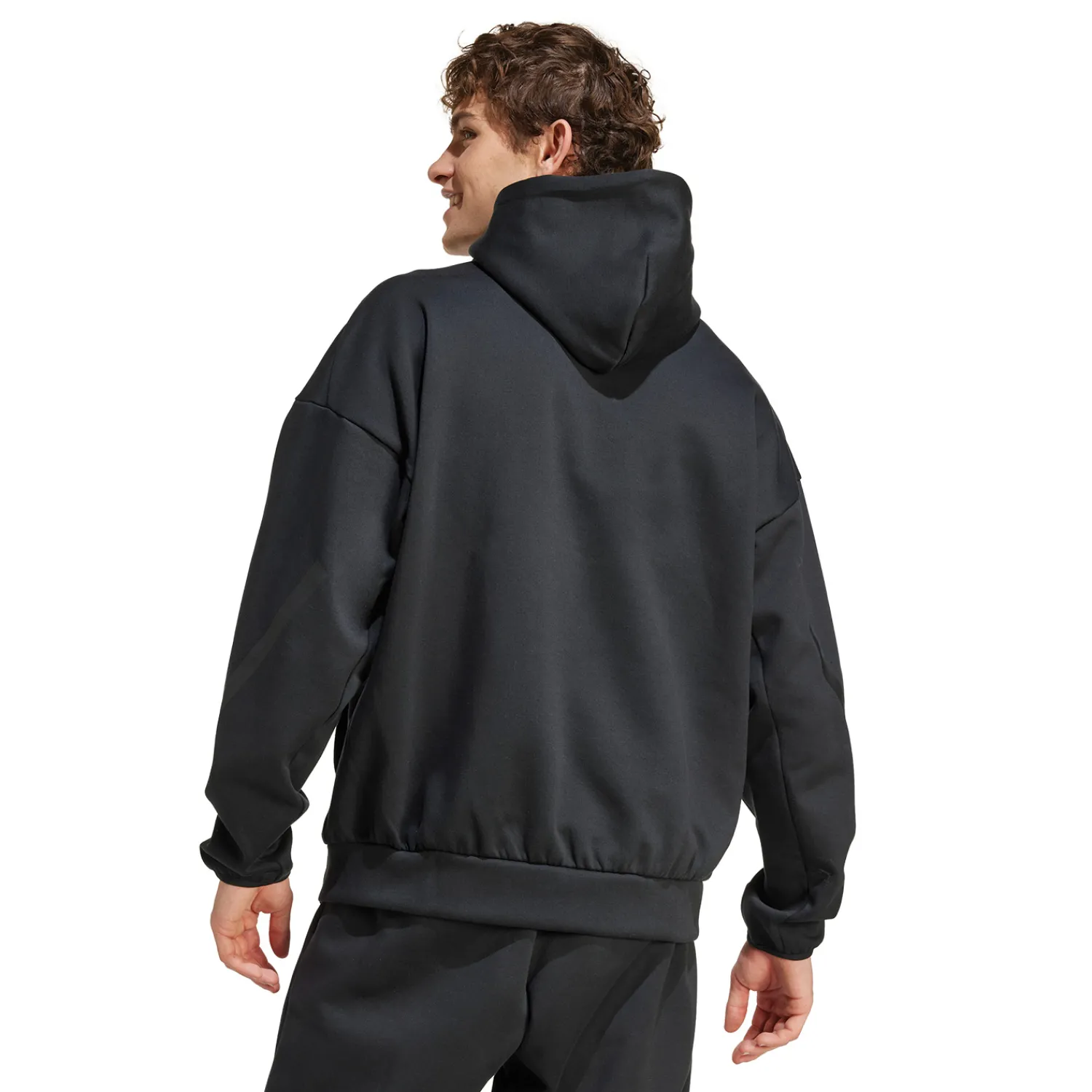 Herren Adidas España, S.A.U Sweatshirts|Sweatshirts|Herren adidas Badge Up Hoodie Schwarz