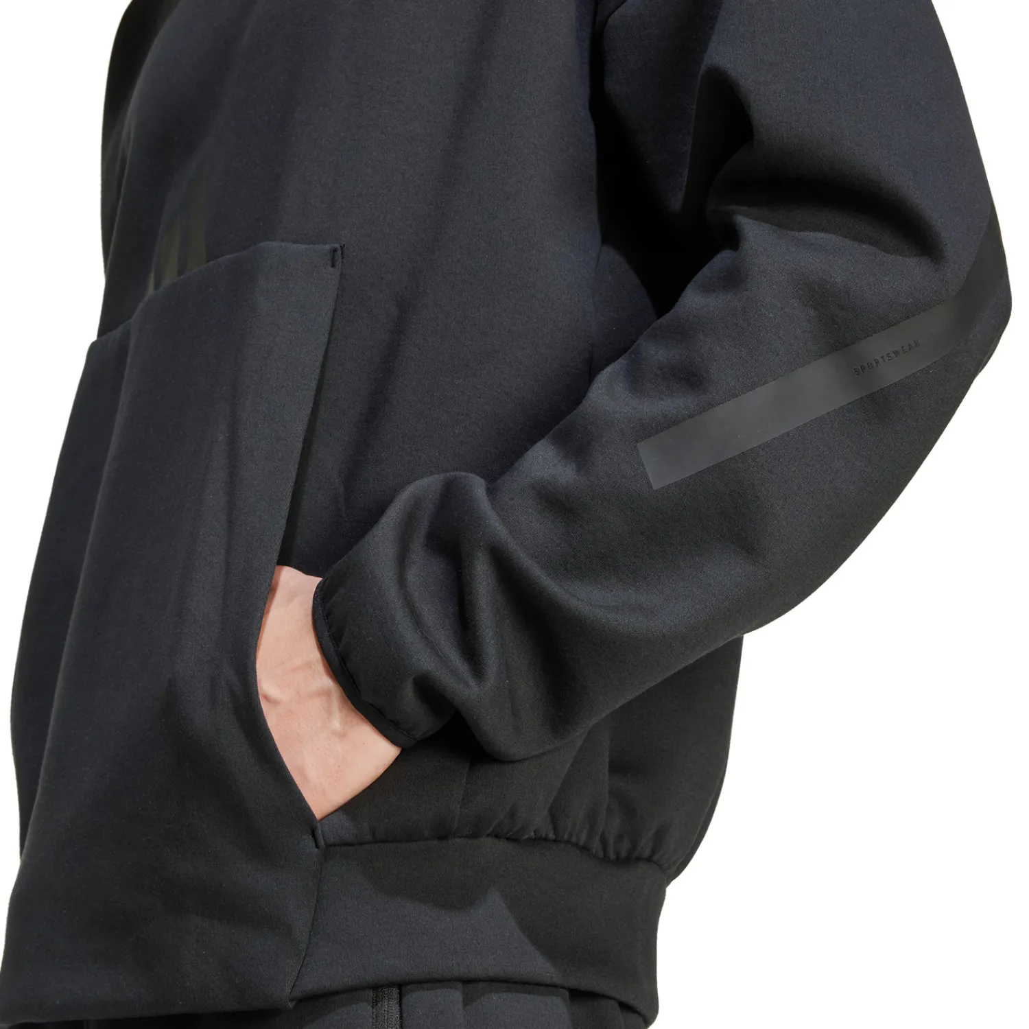Herren Adidas España, S.A.U Sweatshirts|Sweatshirts|Herren adidas Badge Up Hoodie Schwarz