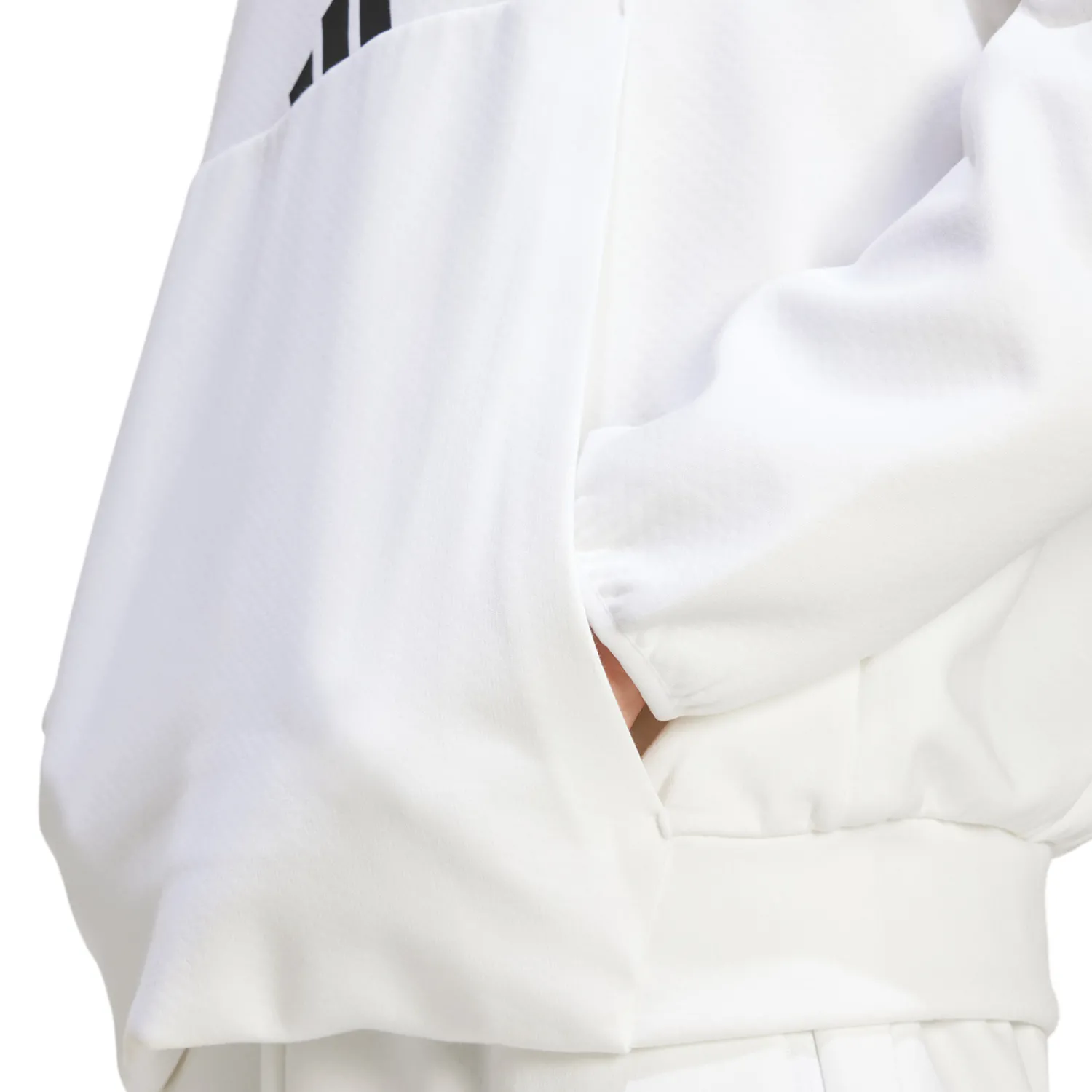 Herren Adidas España, S.A.U Sweatshirts|Sweatshirts|Herren adidas Badge Up Hoodie Weiß