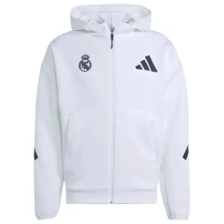 Herren Adidas España, S.A.U Jacken|Sweatshirts|Herren adidas Badge Up Kapuzenjacke Weiß