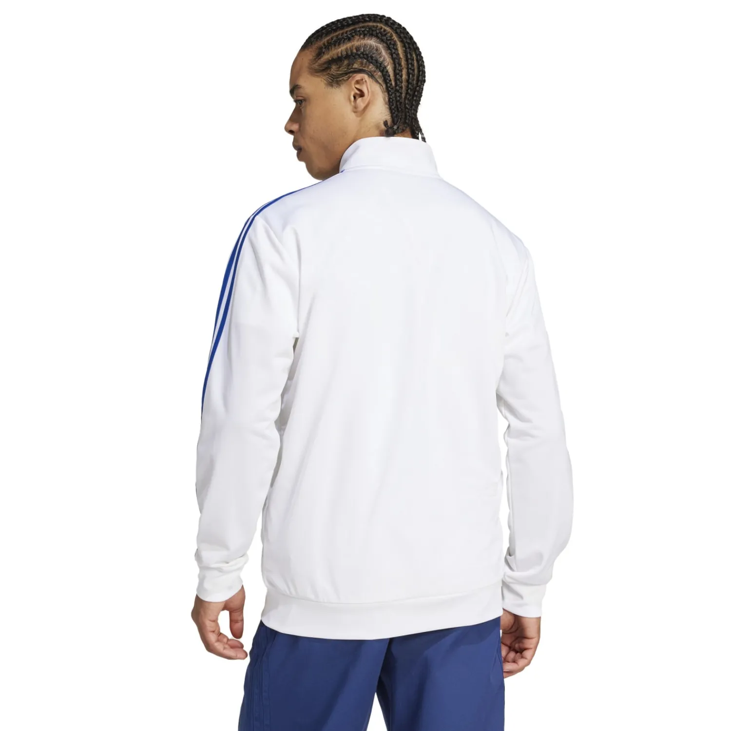Herren Adidas España, S.A.U Jacken|Trainingsanzüge|Herren adidas DNA Track Top 24/25 Weiß