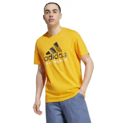 Herren Adidas España, S.A.U T-Shirts|Herren adidas SZN Grafik T-Shirt 24/25 Orange