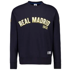 Herren MBA Solutions Sweatshirts|Herren Baseball Crewneck Sweatshirt Marineblau Real Madrid