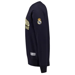 Herren MBA Solutions Sweatshirts|Herren Baseball Crewneck Sweatshirt Marineblau Real Madrid