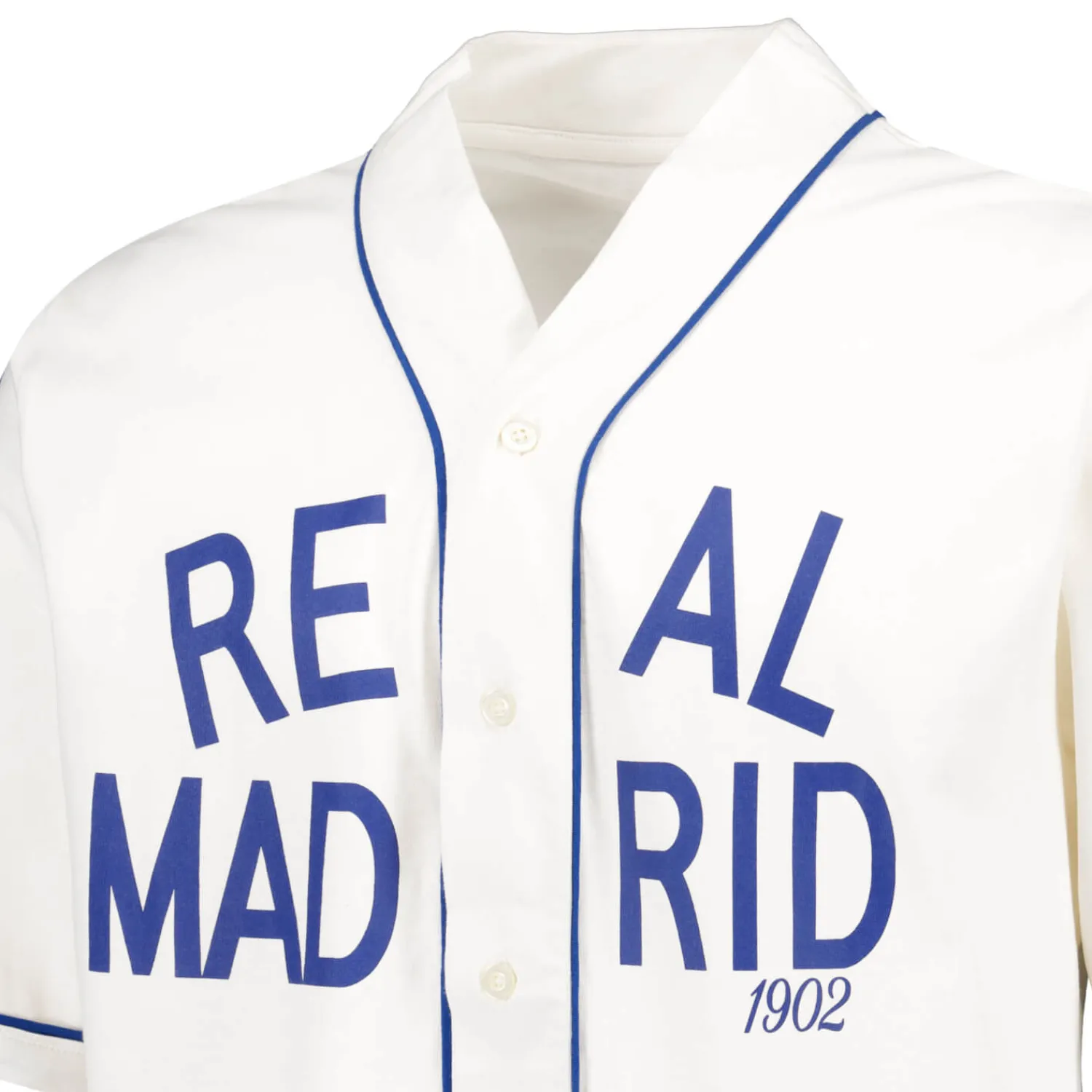 Herren MBA Solutions T-Shirts|Herren Baseball Shirt Off White Real Madrid