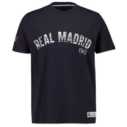 Herren MBA Solutions T-Shirts|Herren Baseball T-Shirt Marineblau Real Madrid