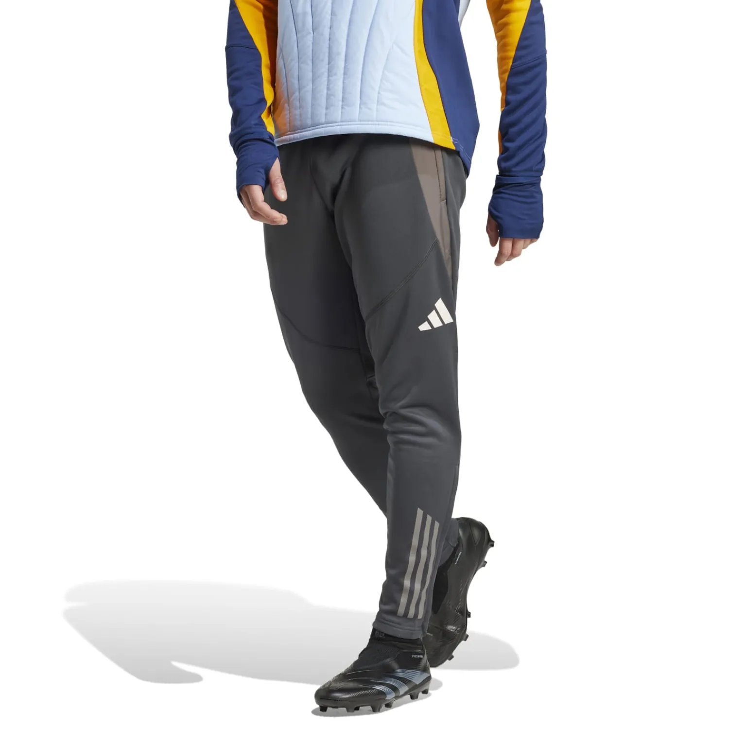 Herren Adidas España, S.A.U Hosen|Trainingsanzüge|Herren CL Trainingshose Winter 24/25 Dunkelgrau