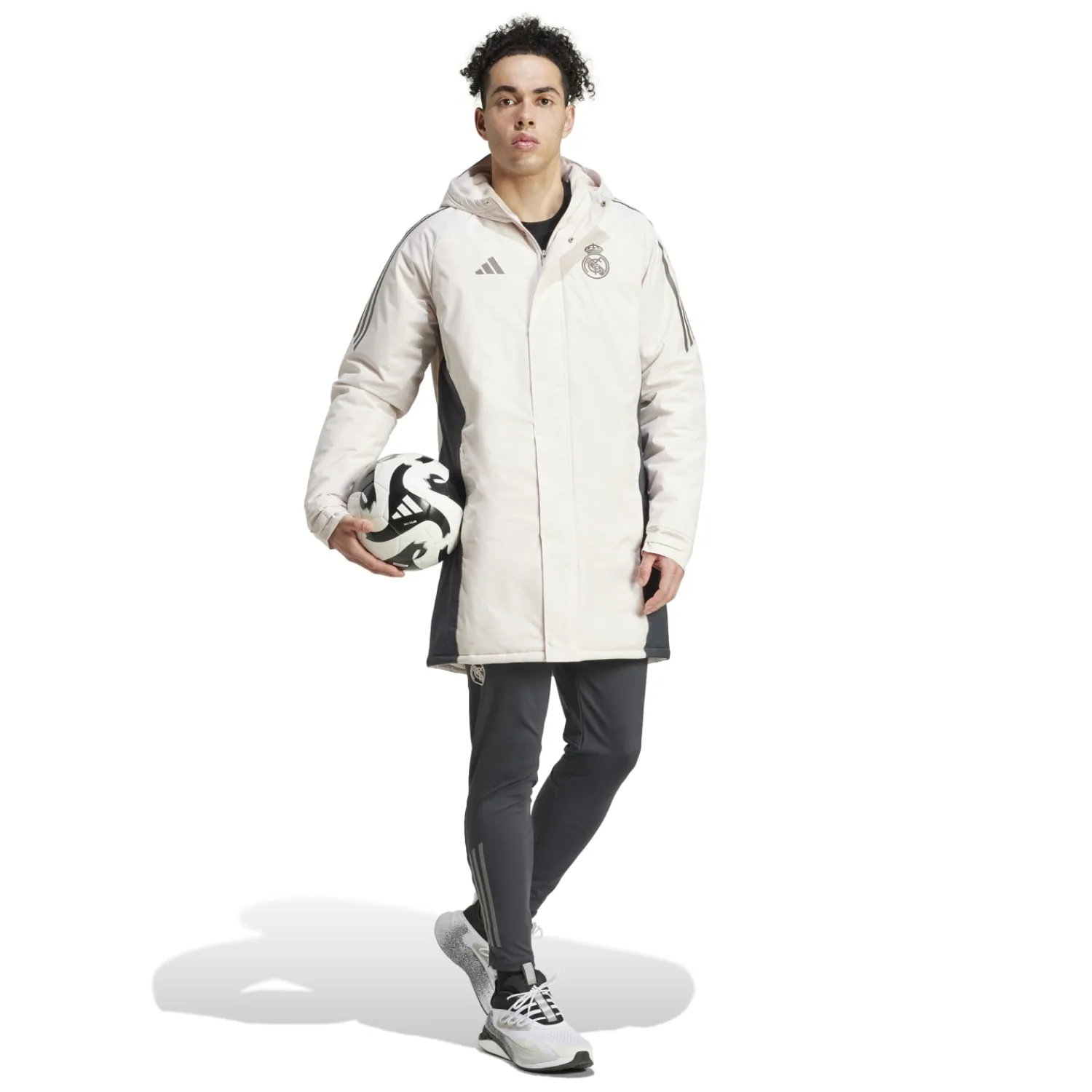 Herren Adidas España, S.A.U Jacken|Herren CL Trainingsparka 24/25 Beige