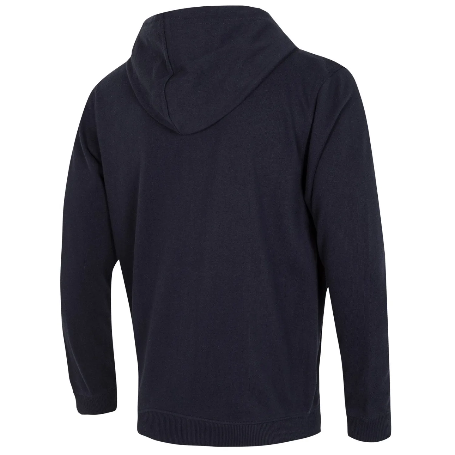 Herren T&F Sweatshirts|Herren Essentials Kapuzenjacke mit farbigem Wappen Marineblau