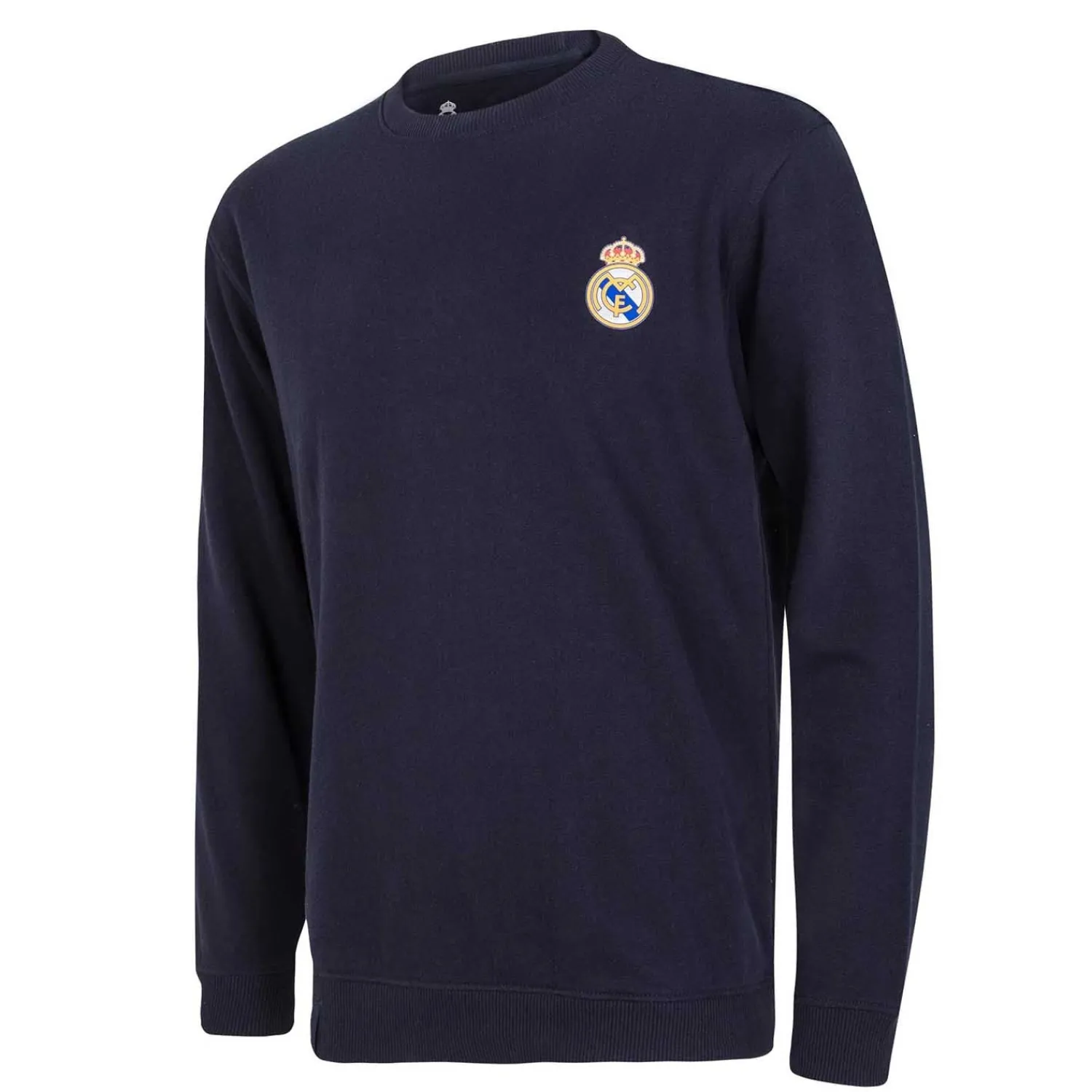 Herren T&F Sweatshirts|Herren Essentials Sweatshirt mit farbigem Wappen Marineblau