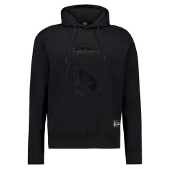 Herren MBA Solutions Sweatshirts|Herren Hoodie Blackout Wappen Schwarz Real Madrid