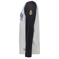 Herren MBA Solutions T-Shirts|Herren Langärmliges Baseball T-Shirt Off White Real Madrid