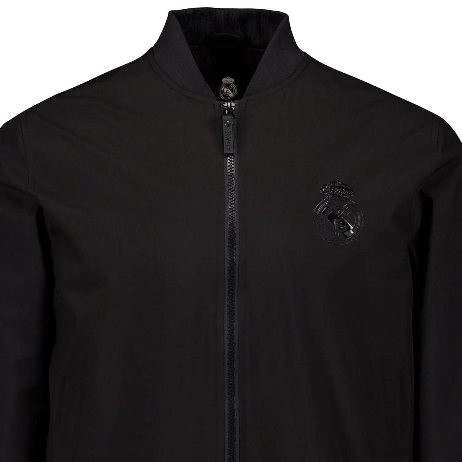 Herren MBA Solutions Jacken|Herren Outerwear Bomberjacke Real Madrid Schwarz