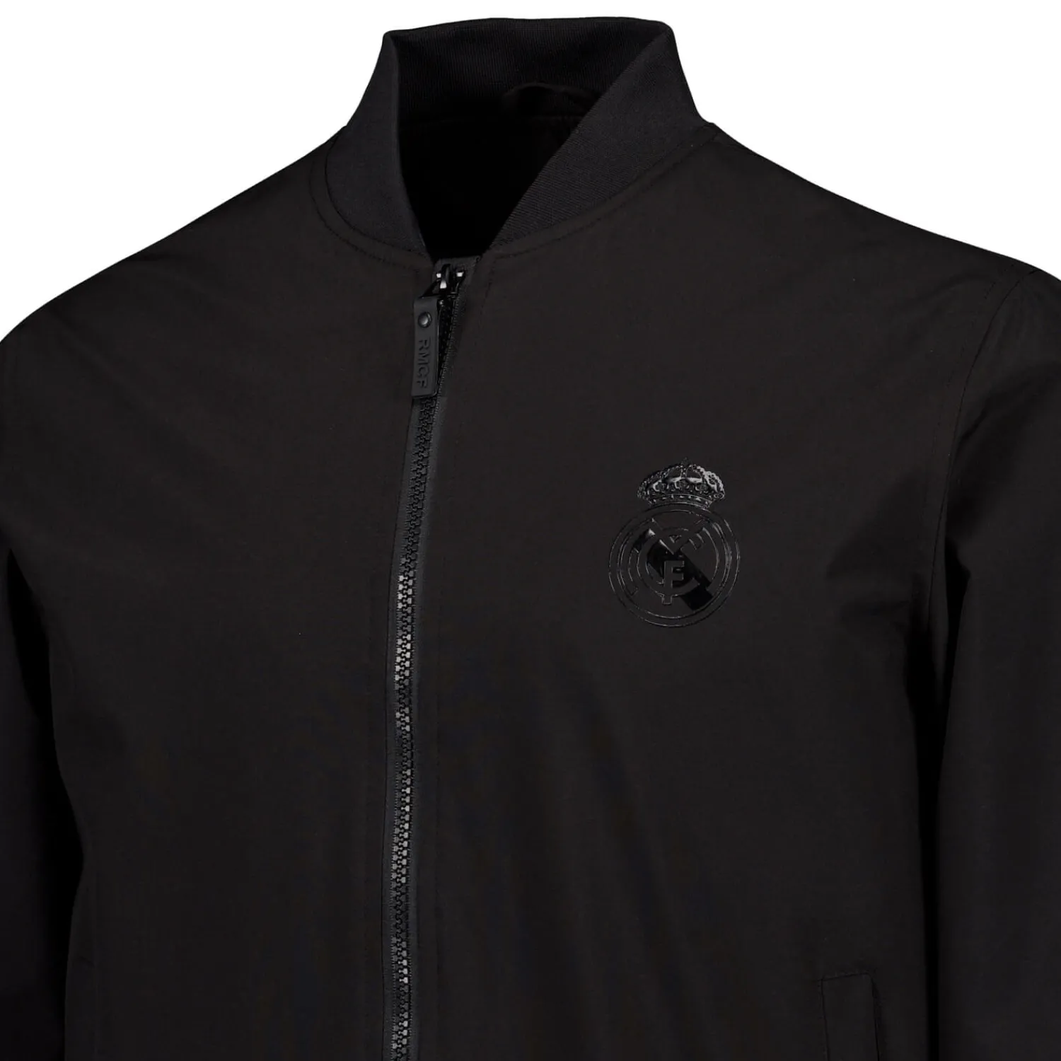 Herren MBA Solutions Jacken|Herren Outerwear Bomberjacke Real Madrid Schwarz