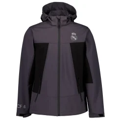 Herren MBA Solutions Jacken|Herren Outerwear Softshell Jacke Real Madrid Dunkelgrau